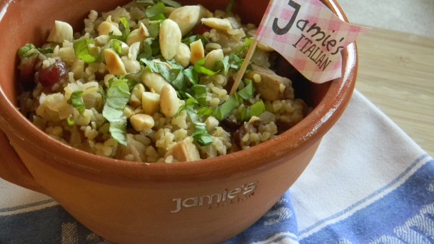 Škoricový bulgur s brusnicami a mäsom - obrázok 3