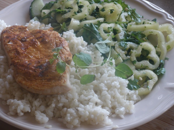 Kuracie mäso s rukolovým šalátom  - obrázok 4