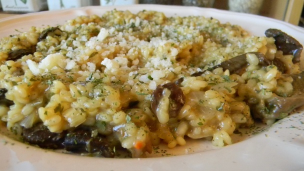 Rizoto so sušenými lesnými hubami - obrázok 3