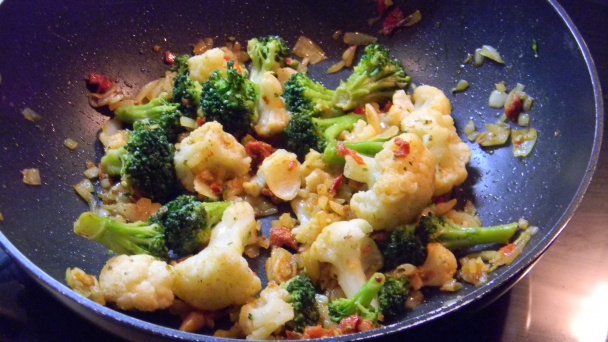 Tagliatelle s brokolicou a karfiolom (fotorecept) - obrázok 2