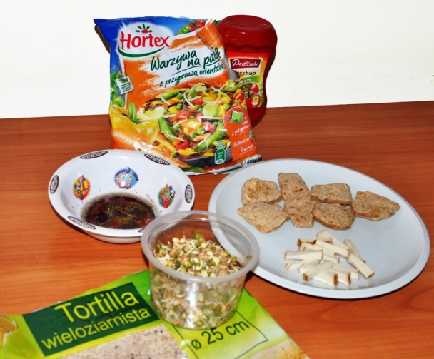 Vegánske tortilly s tofu a sójou - obrázok 1