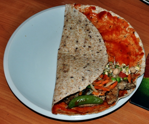Vegánske tortilly s tofu a sójou - obrázok 9