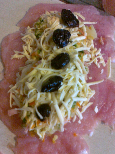 Kuracia roláda so zeleninovou plnkou - obrázok 4