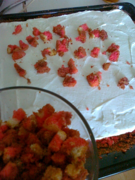 Ružový zákusok - obrázok 4