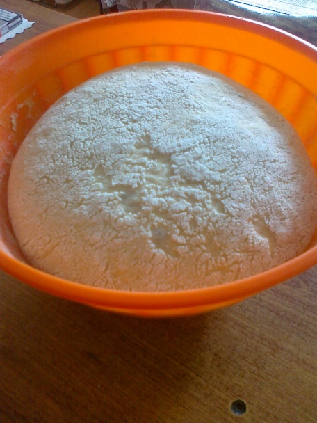 Šatôčky z kysnutého cesta s tvarohovo-čokoládovou náplňou - obrázok 1