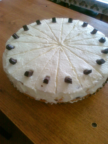 Pudingový tortový rez - obrázok 5