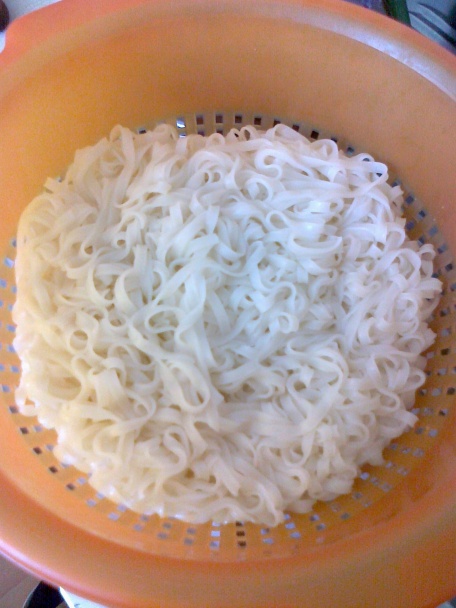 Kuracie prsia s restovanou zeleninou a ryžovými rezancami - obrázok 4