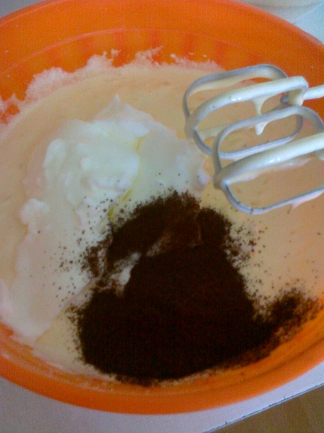 Kávovo - čokoládová torta - obrázok 1