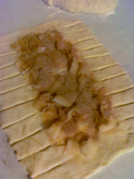 Tvarohovo - ovocné koláče z kysnutého cesta - obrázok 5