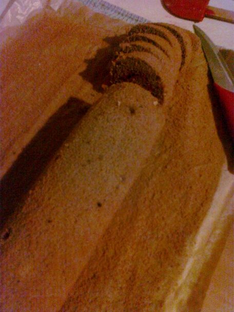 Pudingovo - stracciatellový tortový rez - obrázok 1