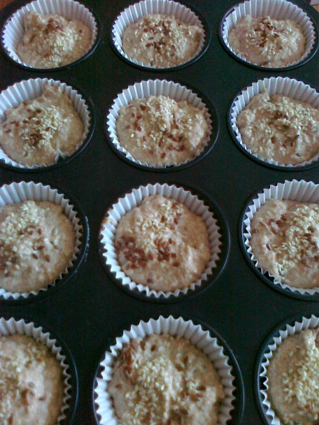 Grahamové pečivo ako muffiny - obrázok 3