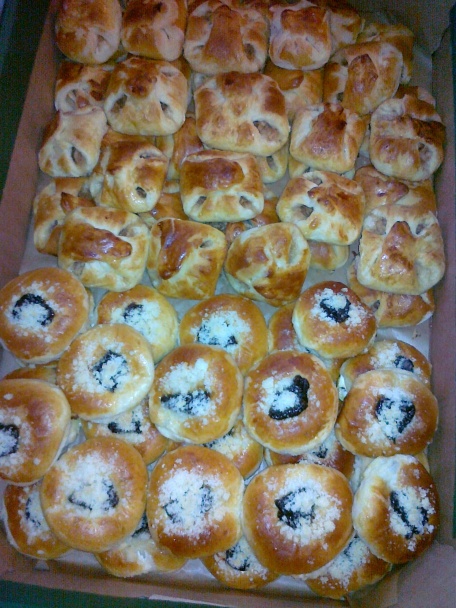 Dvojvrstvový kysnutý koláč - obrázok 6