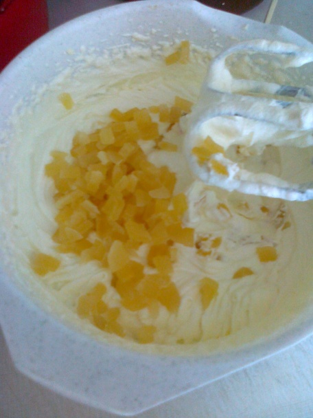 Tvarohovo - ananásový zákusok - obrázok 2