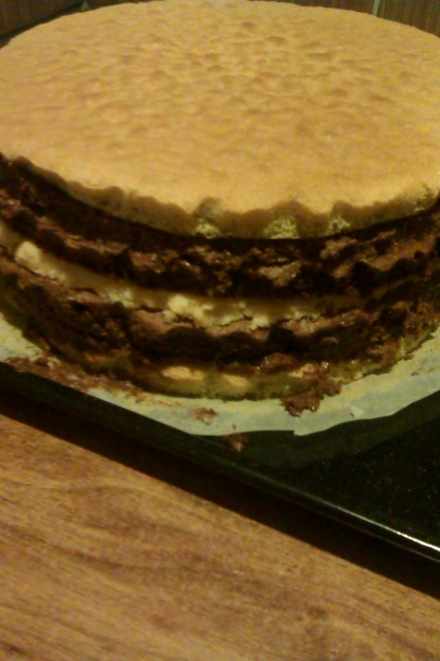 Kokosovo-čokoládová torta (fotorecept) - obrázok 7