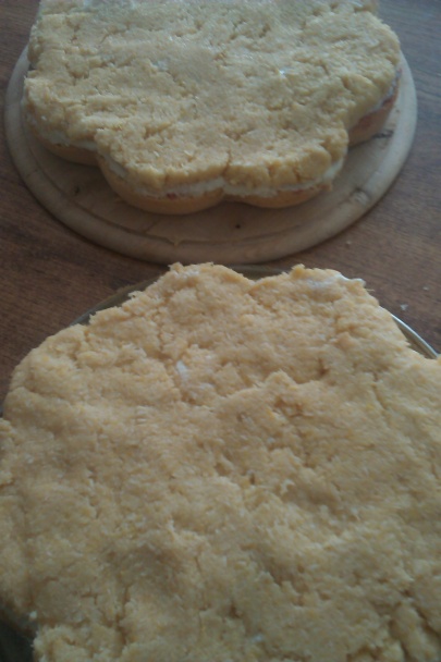 Kokosovo-punčový tortový rez - obrázok 5