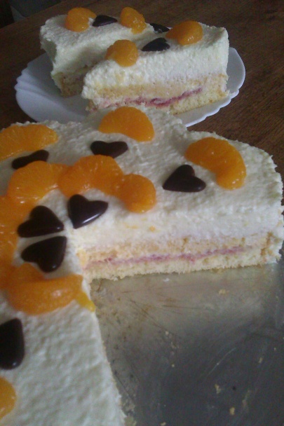 Kokosovo-punčový tortový rez - obrázok 8