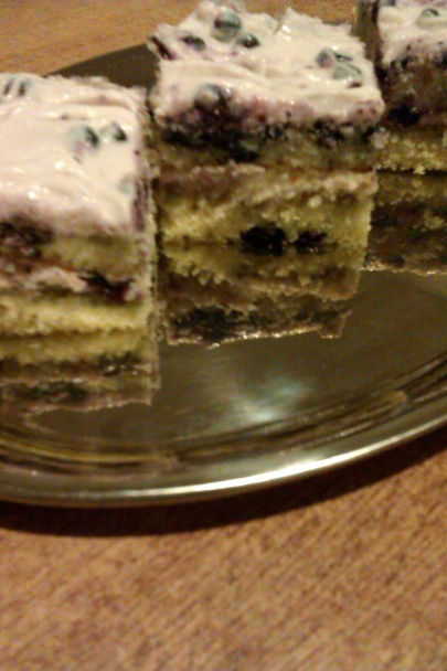 Čučoriedkovo-tvarohové kocky - obrázok 3