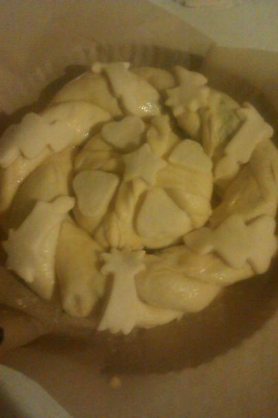 Vianočný kysnutý koláč (fotorecept) - obrázok 7