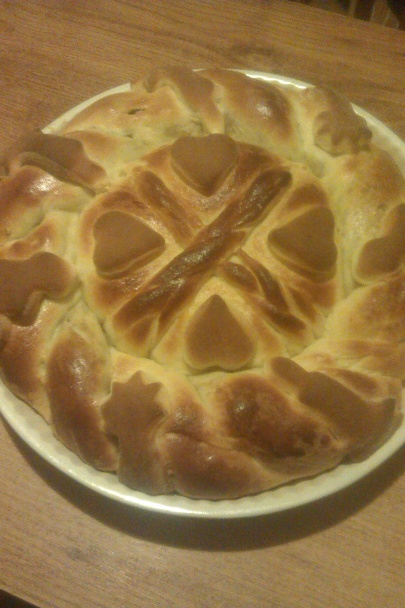 Vianočný kysnutý koláč (fotorecept) - obrázok 8