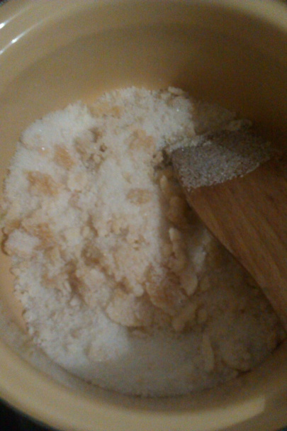 Orieškovo-karamelové kocky s Amarettom (fotorecept) - obrázok 1