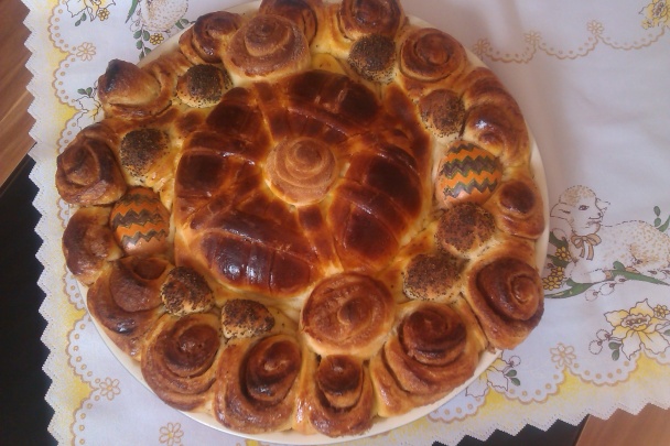 Veľkonočné kysnuté koláče (fotorecept) - obrázok 11