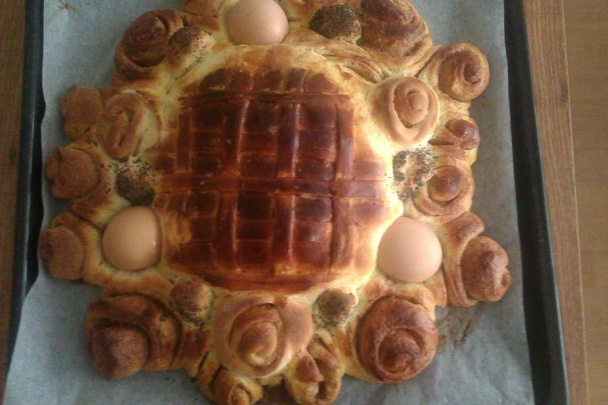 Veľkonočné kysnuté koláče (fotorecept) - obrázok 12