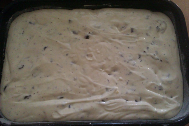 Tvarohový koláč s čokoládou a sušenými slivkami (fotorecept) - obrázok 4