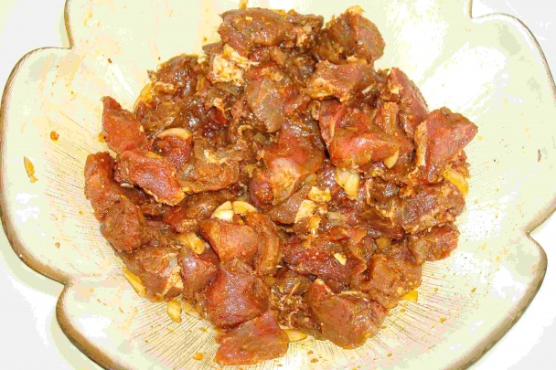 Guláš z diviaka (fotorecept) - obrázok 1