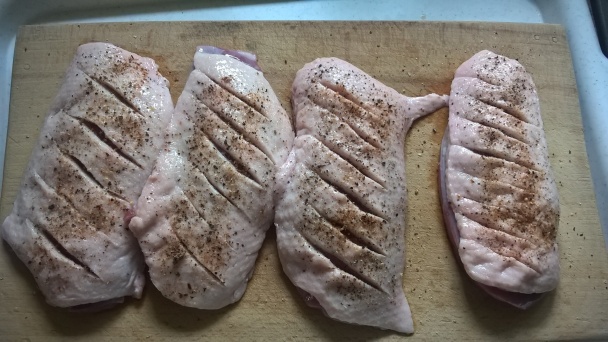 Kačacie prsia so špargľou (fotorecept) - obrázok 1