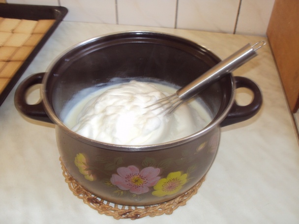 Krémeš z krupicovej kaše a pudingu /nepečený/ (fotorecept) - obrázok 6