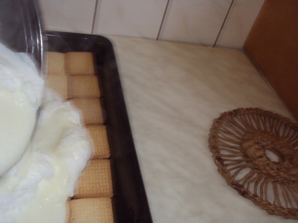 Krémeš z krupicovej kaše a pudingu /nepečený/ (fotorecept) - obrázok 7