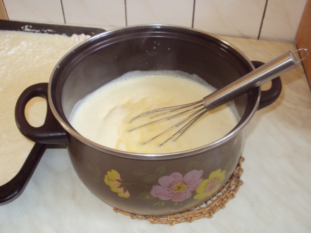 Krémeš z krupicovej kaše a pudingu /nepečený/ (fotorecept) - obrázok 12