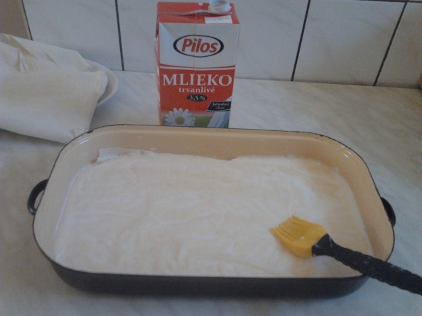 Krupicová kaša v štrúdľovom ceste/tzv.Kajmačnica/(fotorecept) - obrázok 8