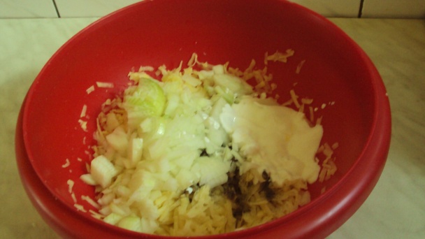 Pečené plnené papriky/plnené zemiakmi a cibuľou/ - obrázok 3