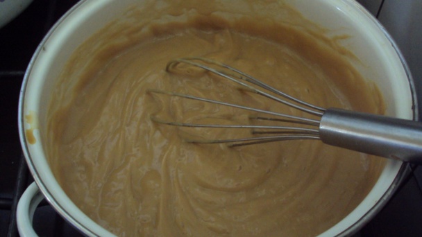 Arašidovo-karamelová torta (nepečená) /fotorecept/ - obrázok 2