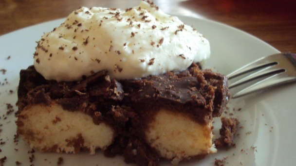 Čoko koláč  s tvarohovo-kokosovými loptičkami (fotorecept) - obrázok 7