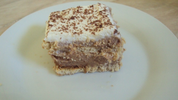 Nepečený zákusok z krupicovej kaše a šľahačky (fotorecept) - obrázok 6