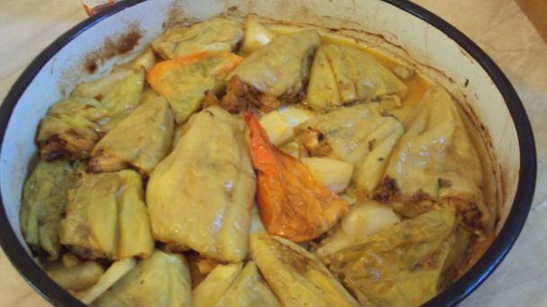 Pečené papriky plnené hubami (fotorecept) - obrázok 7