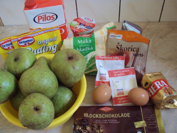 Čokoládovo-hrušková torta (fotorecept) - obrázok 1