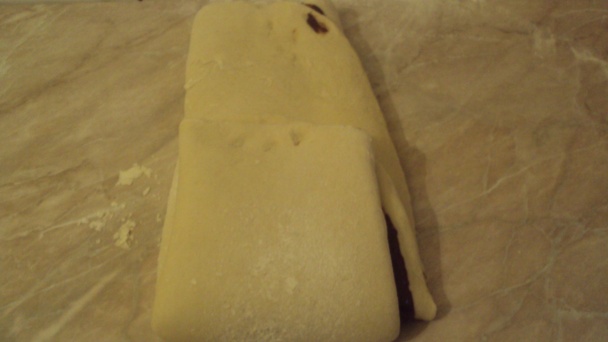 Mramorová čokoládovo-nutelová roláda  (fotorecept) - obrázok 7