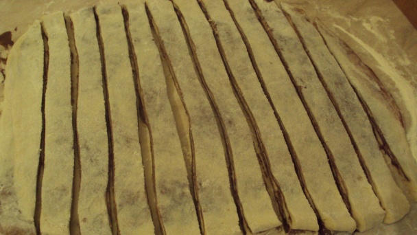 Mramorová čokoládovo-nutelová roláda  (fotorecept) - obrázok 10