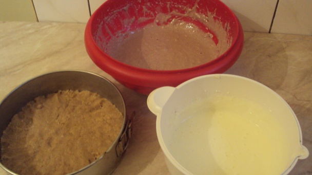 Pudingovo-tvarohová torta, nepečená (fotorecept) - obrázok 7