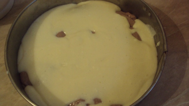 Pudingovo-tvarohová torta, nepečená (fotorecept) - obrázok 9