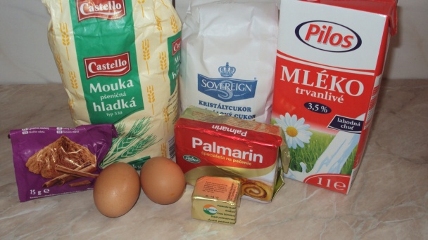 Uzlíky - škoricové a kakaové (fotorecept) - obrázok 1