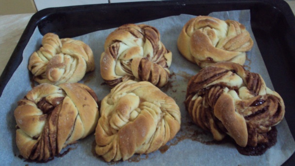 Uzlíky - škoricové a kakaové (fotorecept) - obrázok 13