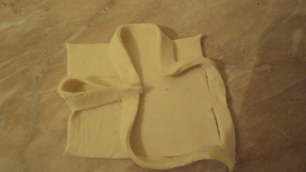 Kvietok z lístkového cesta (fotorecept) - obrázok 2