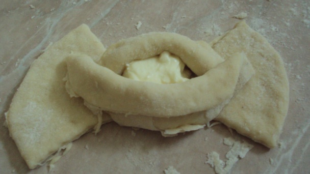 Golierové tvarožníky (fotorecept) - obrázok 9