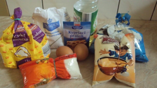 Krupicovo-kokosové keksy (fotorecept) - obrázok 1