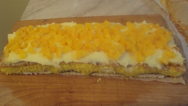 Broskyňový koláč (fotorecept) - obrázok 9