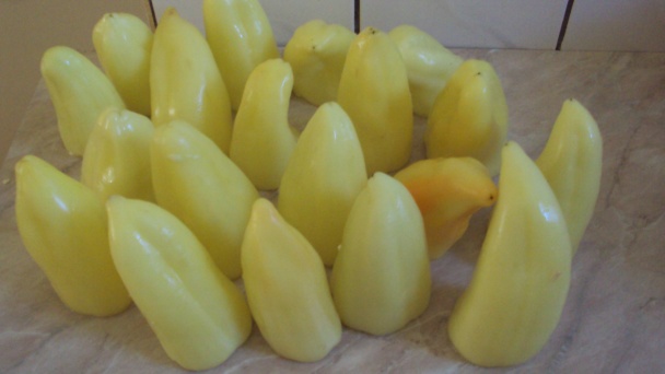 Papriky v smotane - šalát (fotorecept) - obrázok 3